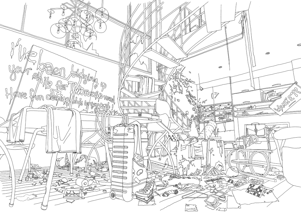 Have fun cleaning this up